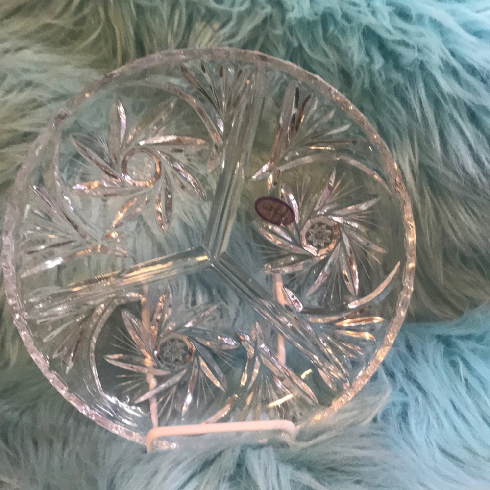 Ofnah Crystal dish
